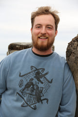Crowbar Sweatshirt (Slate Blue)